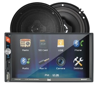 Установка мультимедия (магнитола, динамики, ТВ)